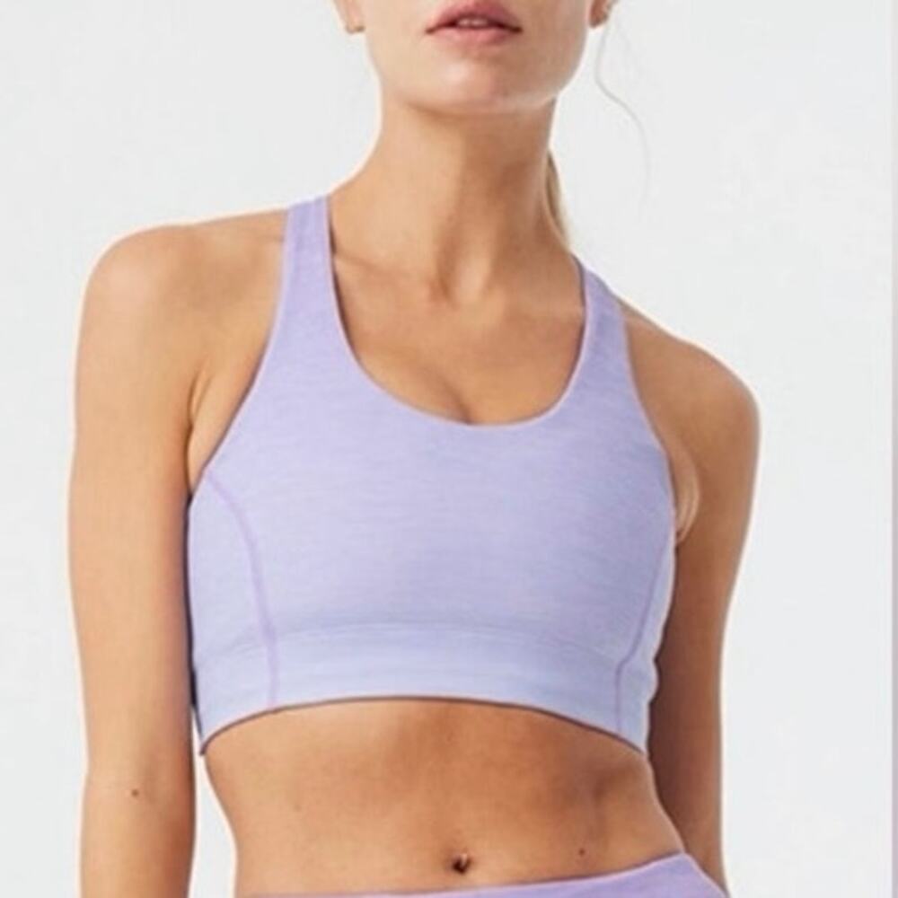 NWT Outdoor Voices Doing Things Bra Purple Blue Ombré XXS